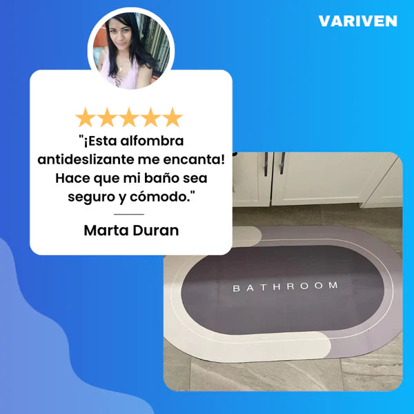 "🛁 Alfombra Antideslizante: Seguridad y Estilo para Tu Baño ✨"